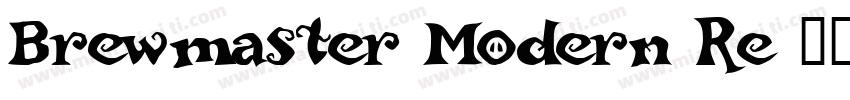 Brewmaster Modern Re字体转换